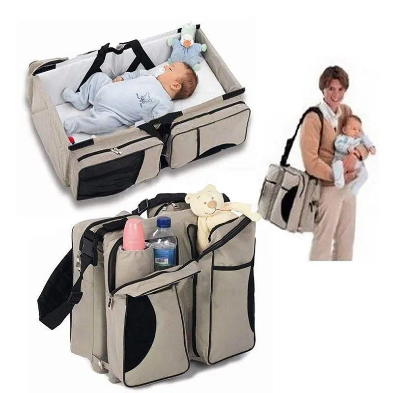 3 in 1 Portable Multi-functional Collapsible Newborn Crib