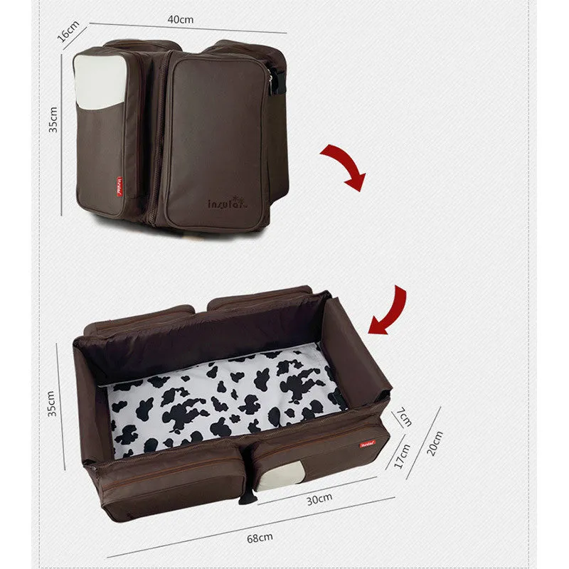 3 in 1 Portable Multi-functional Collapsible Newborn Crib