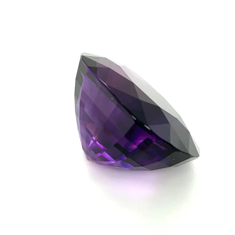 65.49 Carat Amethyst Oval, Unset Loose Gemstone