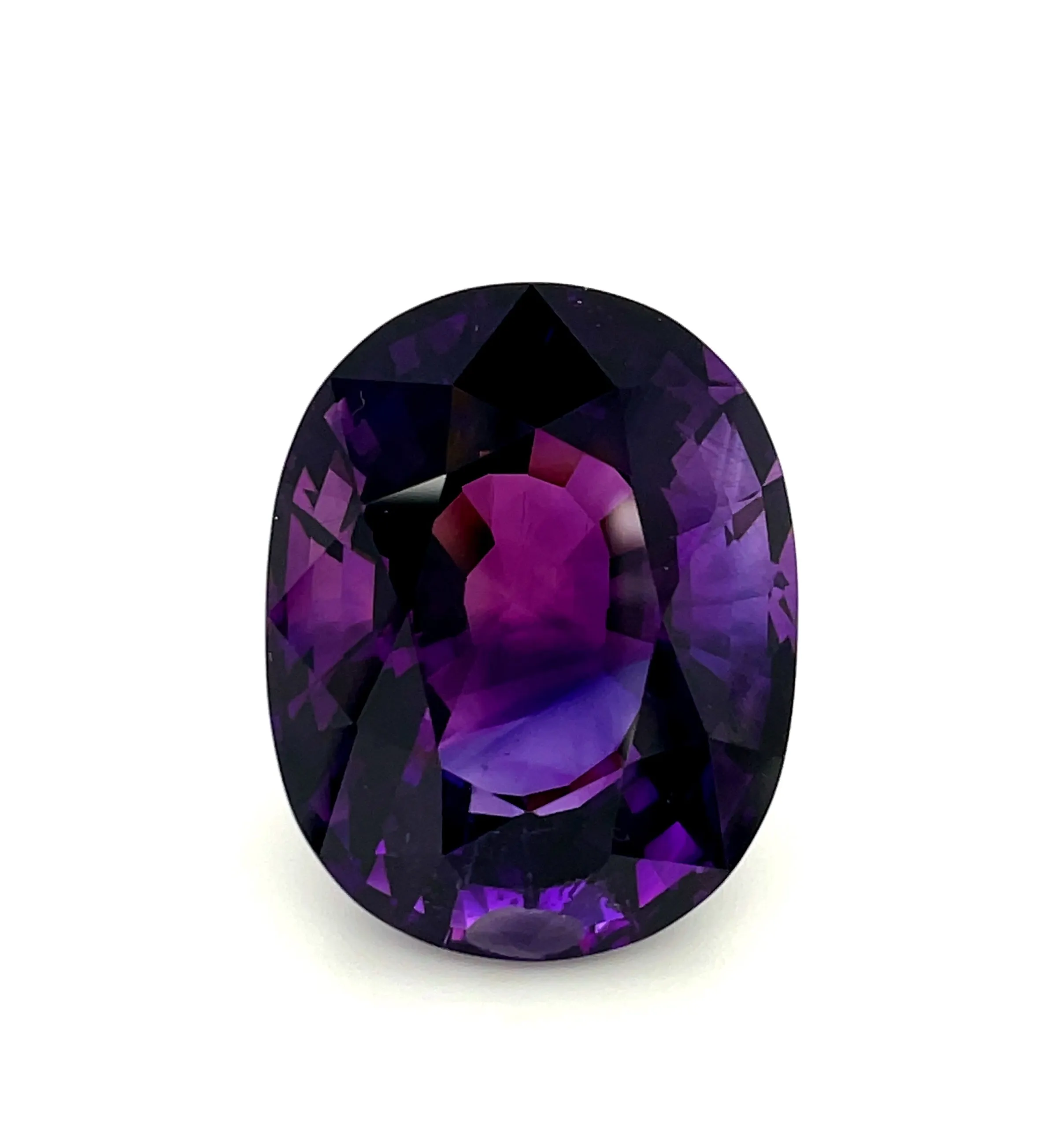 65.49 Carat Amethyst Oval, Unset Loose Gemstone
