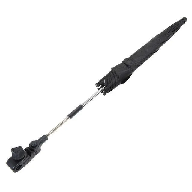 Functional Baby Stroller Adjustable Umbrella