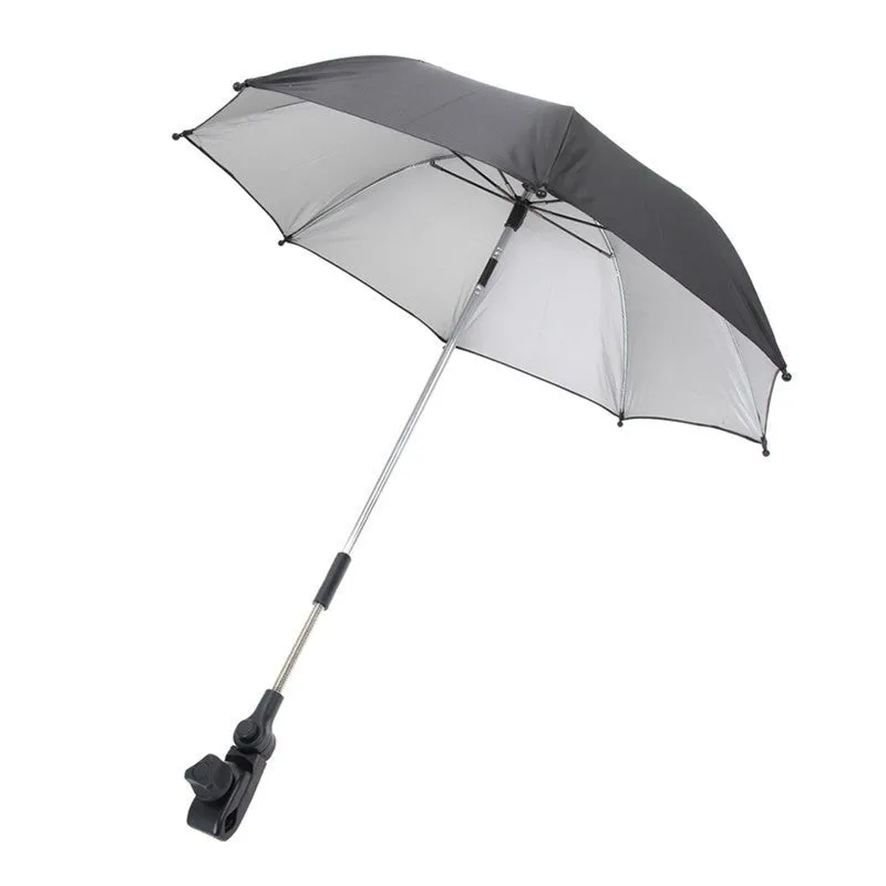 Functional Baby Stroller Adjustable Umbrella