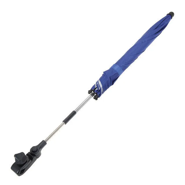 Functional Baby Stroller Adjustable Umbrella