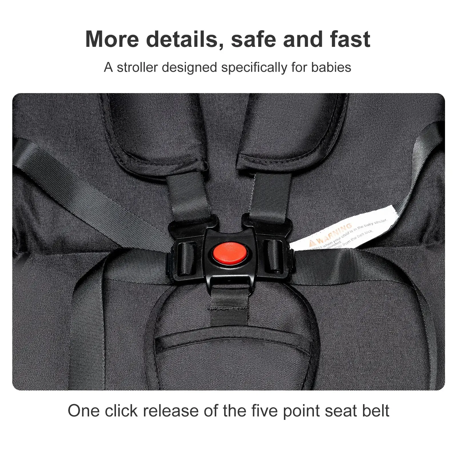 High Landscape Multi-Functional 3 In 1 Pushchair Set