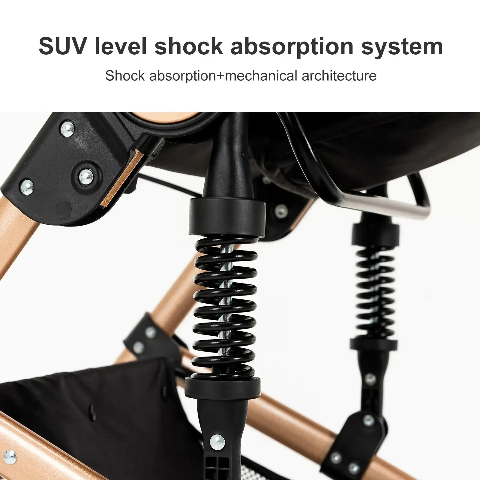 High Landscape Multi-Functional 3 In 1 Pushchair Set
