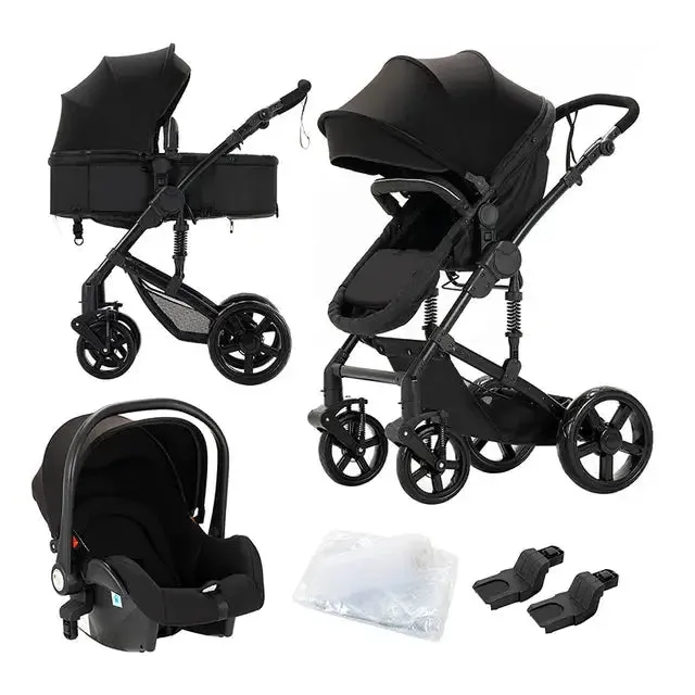 High Landscape Multi-Functional 3 In 1 Pushchair Set