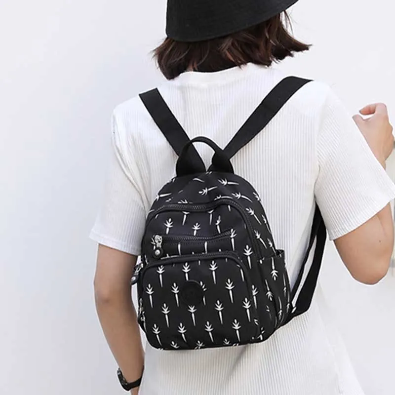 Lightweight Compact Travel Backpack for Women Functional Mini Backpack