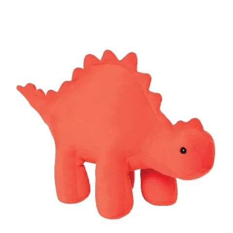 Manhattan Toys Velveteen Dino Gummy Stegosaurus