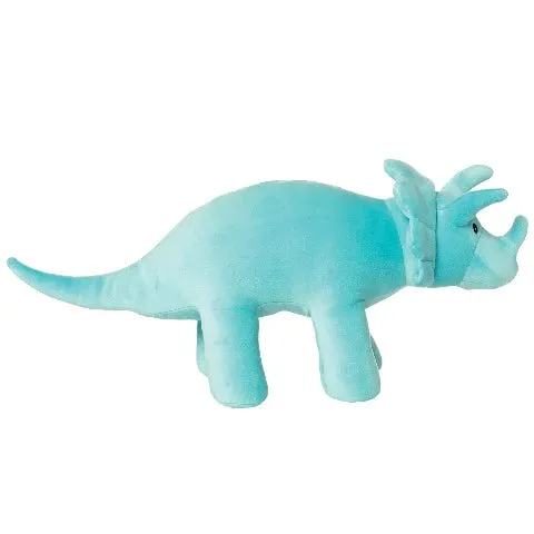 Manhattan Toys Velveteen Dino Spike Triceratops
