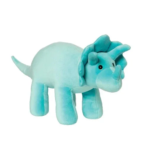 Manhattan Toys Velveteen Dino Spike Triceratops