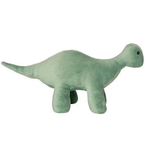 Manhattan Toys Velveteen Dino Stomper Brontosaurus