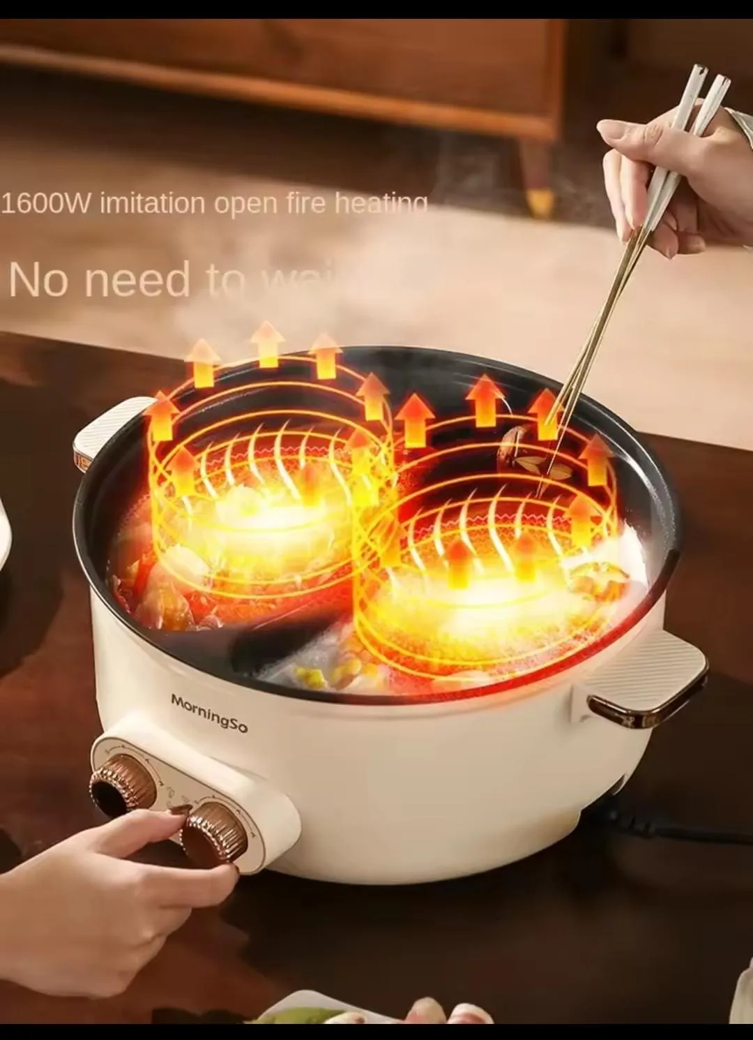 Multi Functional Electric Dormitory Capacity Electric Pot