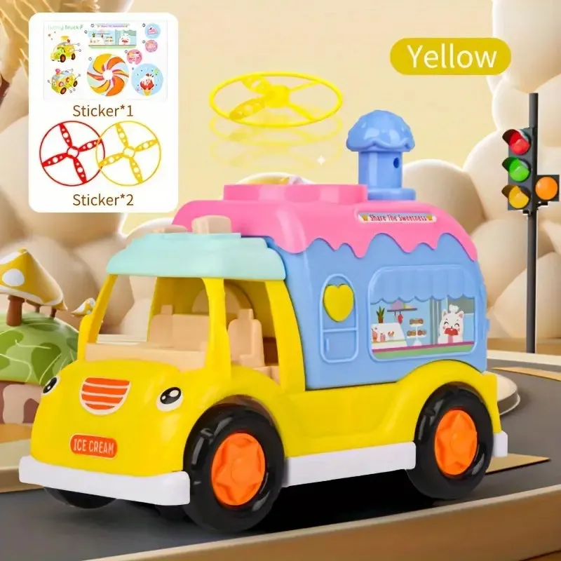 MULTI-FUNCTIONAL FLYING DISC SPINNER FUNNY TRUCK