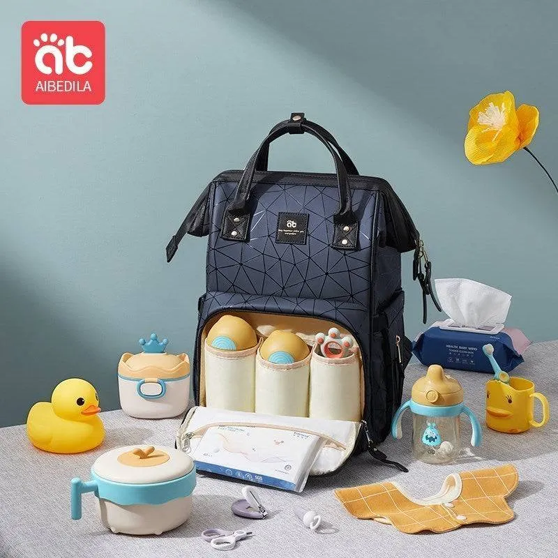 Multi Functional Mummy Bag With USB