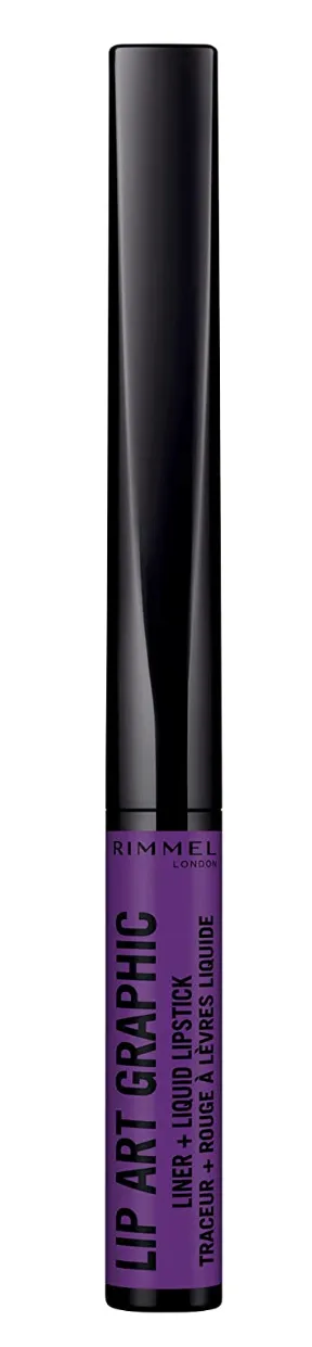Rimmel 2-in-1 London Lip Art Graphic Liner   Liquid Lipstick - 875 Master Piece