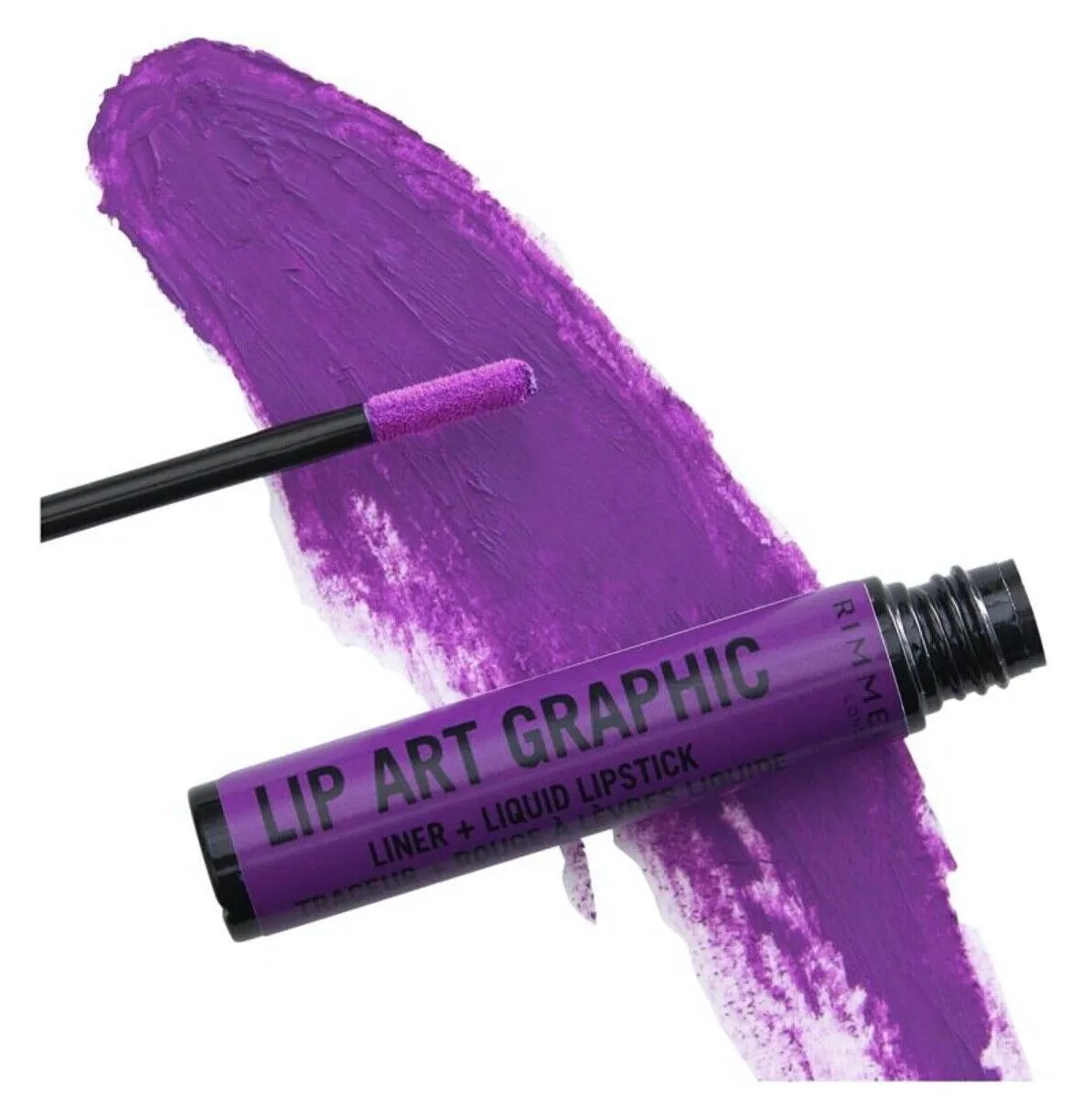 Rimmel 2-in-1 London Lip Art Graphic Liner   Liquid Lipstick - 875 Master Piece