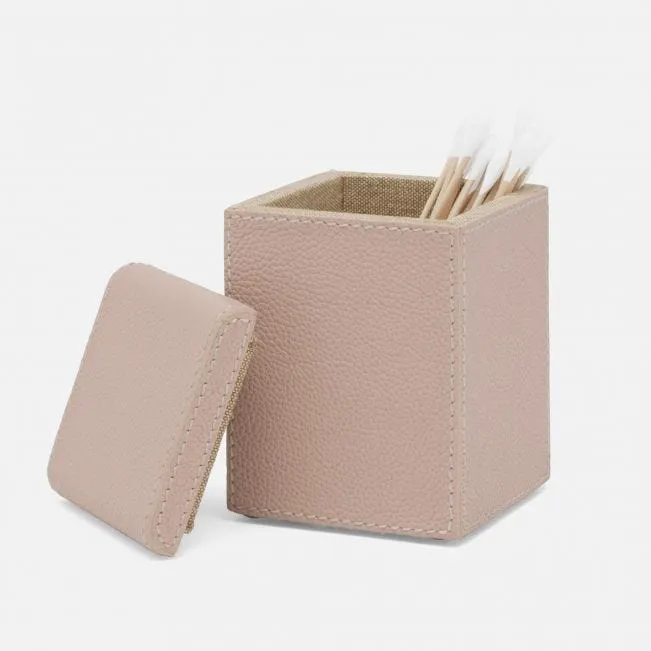 Victoria Canister Leather Dusty Rose